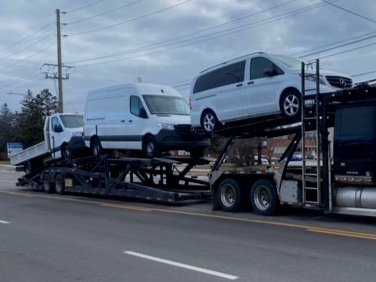 A.B. car transport between USA and Canada